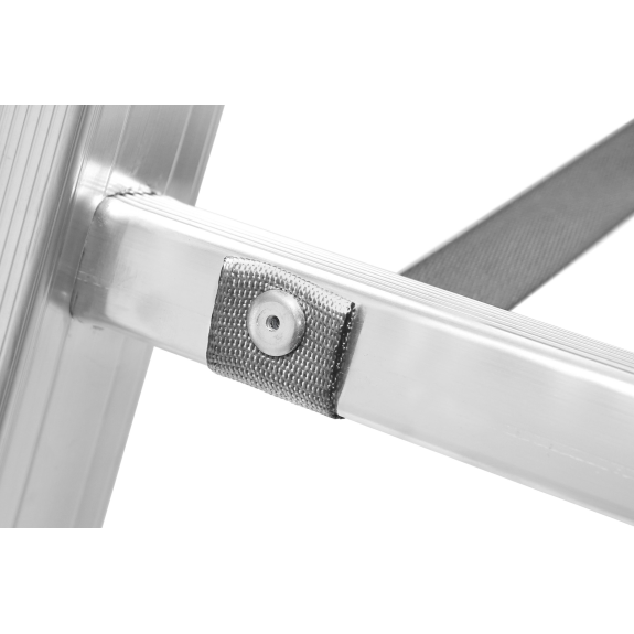Hymer Mehrzweckleiter mit gebogener Traverse 2x8 Sprossen-Beschreibung lesen