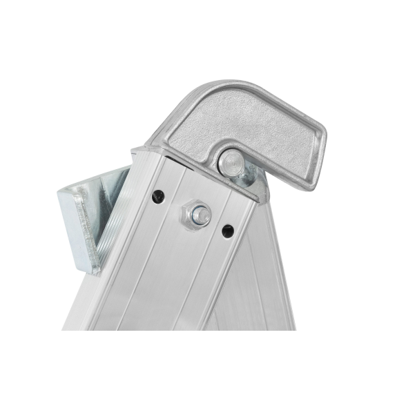 Hymer Mehrzweckleiter mit gebogener Traverse 2x8 Sprossen-Beschreibung lesen