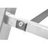 Hymer Mehrzweckleiter mit gebogener Traverse 2x8 Sprossen