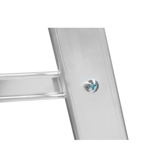 Plattformleiter mit Handlauf und Aluminium Ablageschale, 10 Stufen-Beschreibung lesen