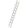 Layher TOPIC 1041 Allzweckleiter Oberleiter mit rutschhemmenden R12 10 Stufen