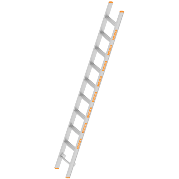 Layher TOPIC 1041 Allzweckleiter Oberleiter mit rutschhemmenden R12 10 Stufen-Beschreibung lesen