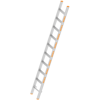 Layher TOPIC 1041 Allzweckleiter Oberleiter mit rutschhemmenden R12 10 Stufen-Beschreibung lesen