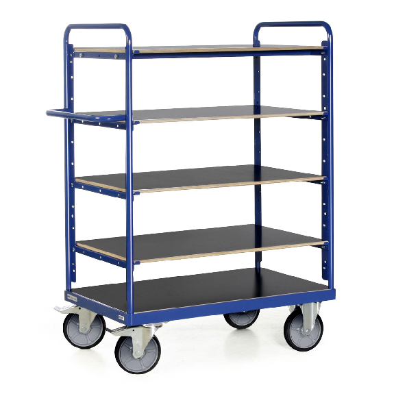 Etagenwagen 5 Ebenen 600 kg-Beschreibung lesen