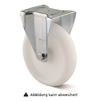 Rollcart Polyamid- Bockrolle Ø80x35mm 150kg Tragkraft-Beschreibung lesen