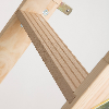 Dolle Bodentreppe clickFIX 4-teilig bis 274cm Raumhöhe mit U-Wert 0,49 Deckenöffnung 110x60cm