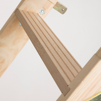 Dolle Bodentreppe clickFIX 4-teilig bis 274cm Raumhöhe mit U-Wert 0,49 Deckenöffnung 110x60cm-Beschreibung lesen
