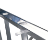 Anlegeleiter mit Traverse, 24 Sprossen