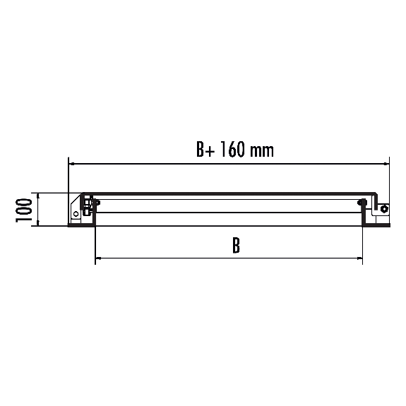 Hailo Schachtabdeckung HS9 Aluminium begehbar, tagwasserdicht mit Schwenkverschluss 1000x1000mm-Beschreibung lesen
