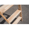 MUNK Holz-Anlegeleiter mit Nivello Traverse 12 Stufen