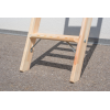 MUNK Holz-Anlegeleiter mit Nivello Traverse 12 Stufen