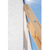 MUNK Holz-Anlegeleiter mit Nivello Traverse 12 Stufen