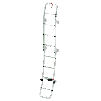 Frankana Deluxe von Fiamma klappbare Außenleiter Wohnmobilleiter 8 Stufen-Beschreibung lesen