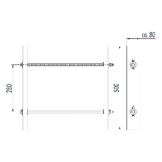 Hailo Leiterverbinder aussen für Steigleitern 72x25mm Typ ALO 490-Beschreibung lesen