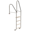 Eichenwald Poolleiter Modell 07 Marina Öffentlich Flanschmontage Beckentiefe 1340mm 4 Stufen