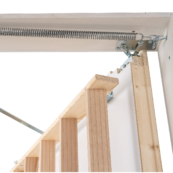Bodentreppe 3-teilig bis 260 cm mit U-Wert 0,77-Beschreibung lesen