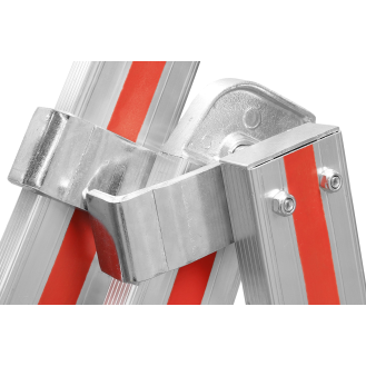 Mehrzweckleiter mit gebogener Traverse 3x8 Sprossen-Beschreibung lesen
