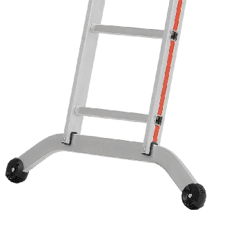 Mehrzweckleiter mit gebogener Traverse 3x8 Sprossen-Beschreibung lesen