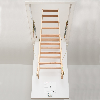 Dolle Bodentreppe clickFIX 2-teilig bis 274cm Raumhöhe mit U-Wert 0,49 Deckenöffnung 140x70cm