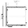 Hailo Schachtabdeckung HS9 Aluminium begehbar, tagwasserdicht mit Schwenkverschluss 600x600mm
