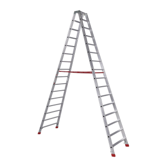 Euroline Premium 30577 Stufenstehleiter 2x16 Stufen-Beschreibung lesen