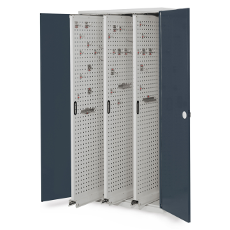 Vertikalschrank 1950x1000x600mm mit doppelwandigen Türen-Beschreibung lesen