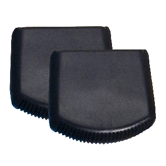 Iller Außenschuhe für Sprossen- und Stufenstehleitern 72-75x25mm Holmgröße in schwarz 2 Stück-Beschreibung lesen