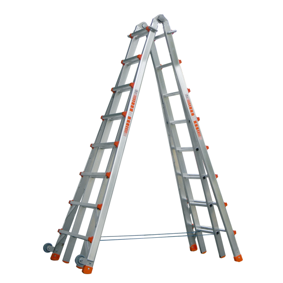 Siedra Teleskopleiter 985 4x8 Sprossen-Beschreibung lesen