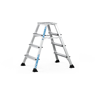 Zarges Trittleiter Arbeitspodest XLstep P 2x4 Stufen-Beschreibung lesen