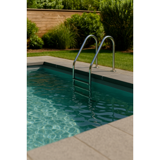 Eichenwald Poolleiter Modell 05 Marina Beckentiefe 780mm 2 Stufen-Beschreibung lesen