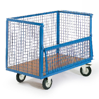 Protaurus Drahtkastenwagen vergittert R600 halb geklappt 1050x700mm Elastik-Beschreibung lesen