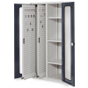 Vertikalschrank mit Sichtfenstertüren 1950x1000x600mm