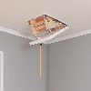 Dolle Bodentreppe mini 4-teilig bis 270cm Raumhöhe mit U-Wert 0,64 Deckenöffnung 95x60cm