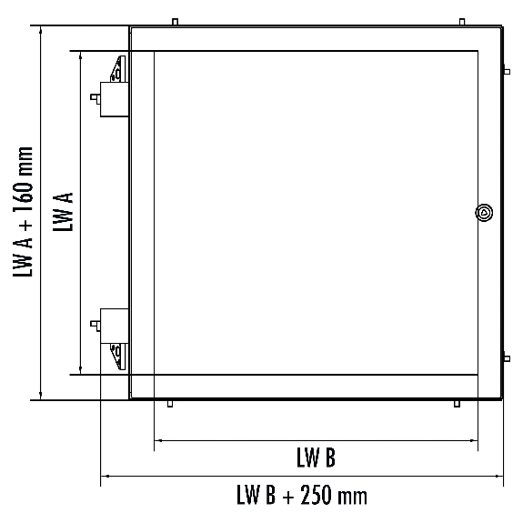 Hailo Schachtabdeckung HS8 ECO Edelstahl rechteckig tagwasserdicht und geruchssicher 1000x1000mm-Beschreibung lesen