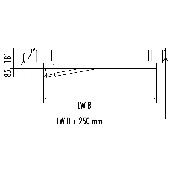 Hailo Schachtabdeckung HS8 ECO Edelstahl rechteckig tagwasserdicht und geruchssicher 1000x1000mm-Beschreibung lesen