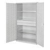 Großvolumenschrank mit Lochplattentüren 1950x1130x590mm