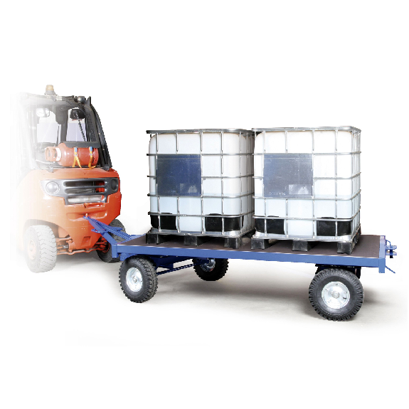 Protaurus Industrie-Anhänger mit Kugellenkkranz 3t Traglast Luftbereifung 3000x1500mm-Beschreibung lesen