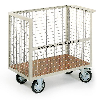 Protaurus Drahtkastenwagen vergittert R600 komplett geschlossen 1250x800mm TPE