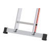 Mehrzweckleiter 2x8 Sprossen mit verpressten Leiterfüßen