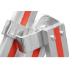 Mehrzweckleiter mit gebogener Traverse 3x9 Sprossen