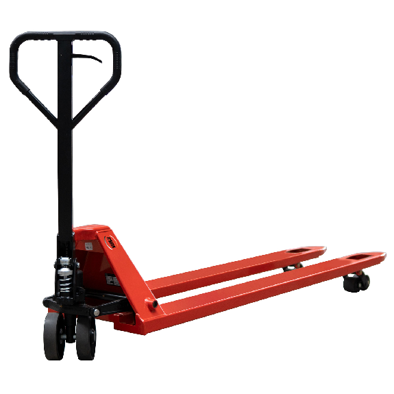 Schefer Gabelhubwagen Premium mit Schnellhub / Sonderlänge Tragkraft 2000kg Gabellänge 1800mm-Beschreibung lesen