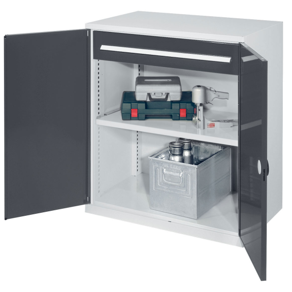 Schwerlast-Beistellschrank ohne Mitteltrennwand 1110x1000x600mm-Beschreibung lesen