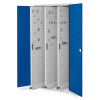 Vertikalschrank 1950x1000x600mm mit Lochplattentüren