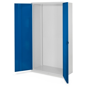 Kappes Schwerlastschränke ohne Mitteltrennwand 1950x1000x600mm Modell 40 Vollblechtüren enzianblau-Beschreibung lesen
