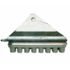 Zarges Schwenkfüße mit Gummiauflage 125x50mm 1 Stück Zarges Schwenkfüße mit Gummiauflage 125x50mm 1 Stück