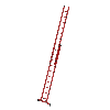 Munk Sprossen-Schiebeleiter 2-teilig GFK mit nivello-Traverse 2x10 Sprossen