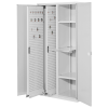Vertikalschrank 1950x1000x600mm mit doppelwandigen Türen