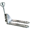 Gabelhubwagen aus Edelstahl, Tragkraft 2 000 kg, Gabellänge 1 150 mm