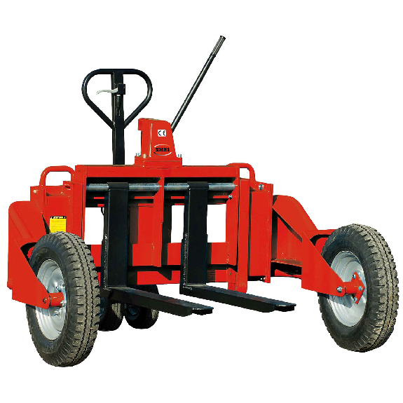 Schefer geländegängiger Gabelhubwagen GGH Tragkraft 1200kg-Beschreibung lesen