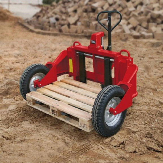 Schefer geländegängiger Gabelhubwagen GGH Tragkraft 1200kg-Beschreibung lesen